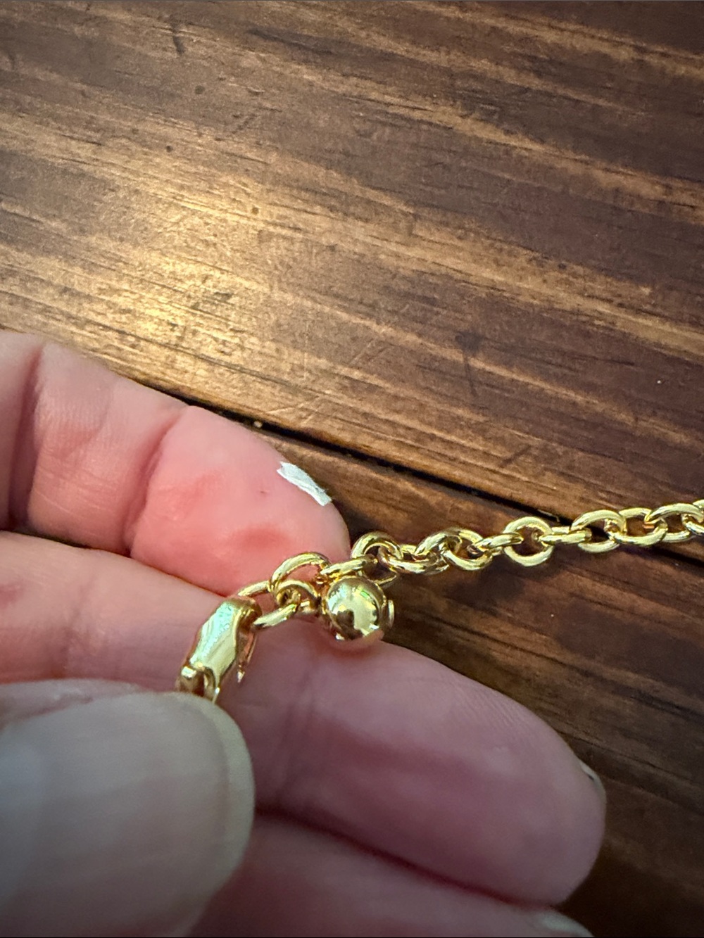 NWOT Joan Rivers Gold Tone Snake Chain Necklace - Picture 3 of 4